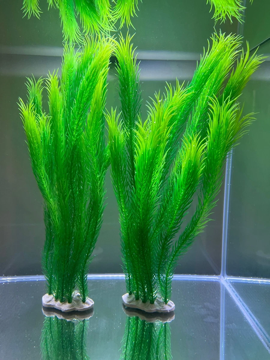 Realistic Plastic Aquarium Plants
