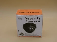 Realistic Looking Fake Security Camera w Activation Light Fake Camera Dummy