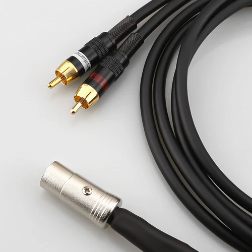 2feet 5Pin DIN do 2RCA Audio Kabel OCC Miedziany kabel połączeniowy do odtwarzacza CD - Zdjęcie 4 z 10