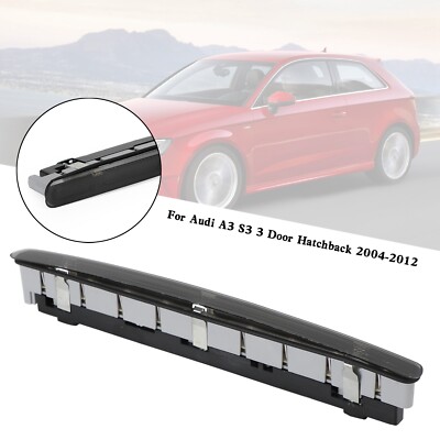 Schwarz Drittes Bremslicht 8P3945097 Für Audi A3 S3 3 Door Hatchback 2004-12 F14