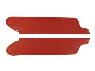 Sun Visor For 1964-1965 Ford Falcon Hardtop 2-DR Cardboard/Fiberboard Parchment