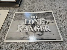 THE LONE RANGER Frame Leader  Movie Title Original photo Hollywood CALIF. RARE!!