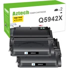 2PK Q5942X 42X Toner Compatible with HP LaserJet 4250n 4250tn 4250dtn 4250dtnsl