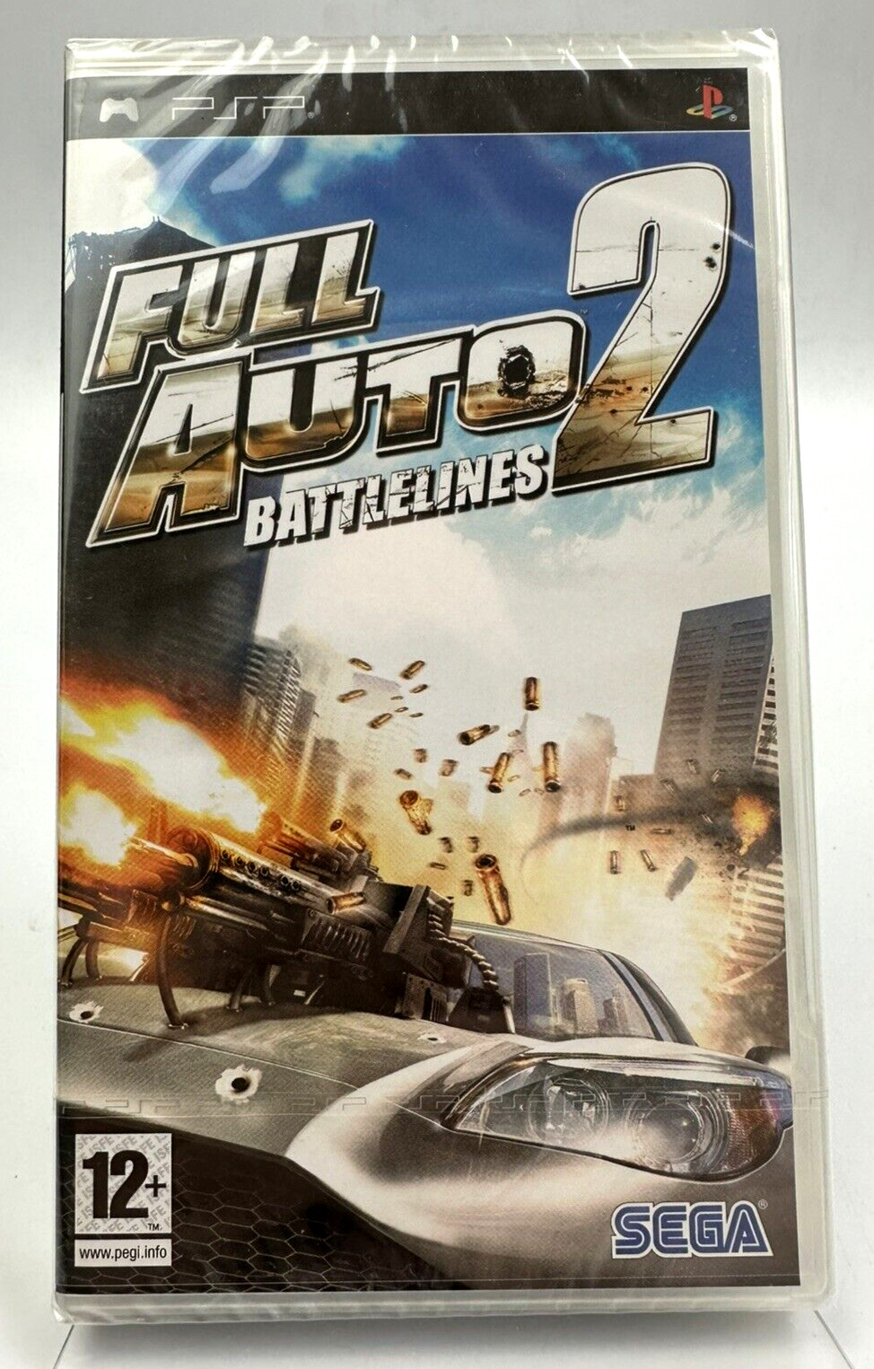 PSP Full Auto 2: Battlelines, ( 2007 ) New Sony Factory Sealed (French Version)