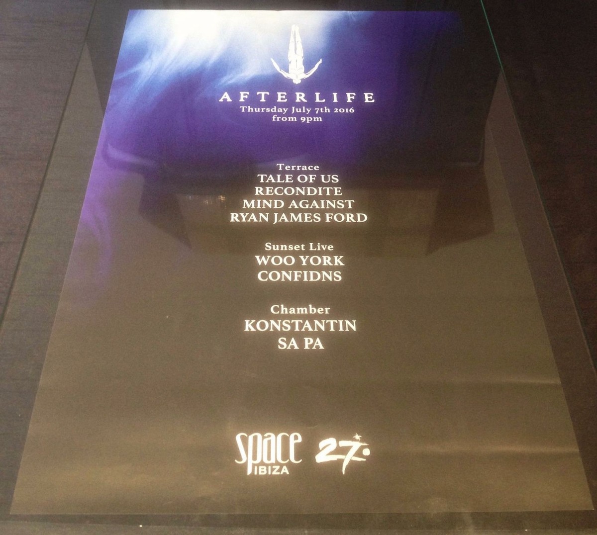 AFTERLIFE 2016 TALE OF US SPACE SPACE IBIZA CLUB POSTERS DJ TECHNO  MUSIC