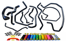 Fit Ford Focus ST170 2.0L 2002 2003 2004 Silicone Radiator Heater Hoses BLACK
