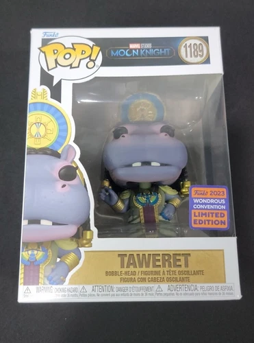Funko Pop Moon Knight: Taweret Figure Wondrous Convention Limited Edition 1189