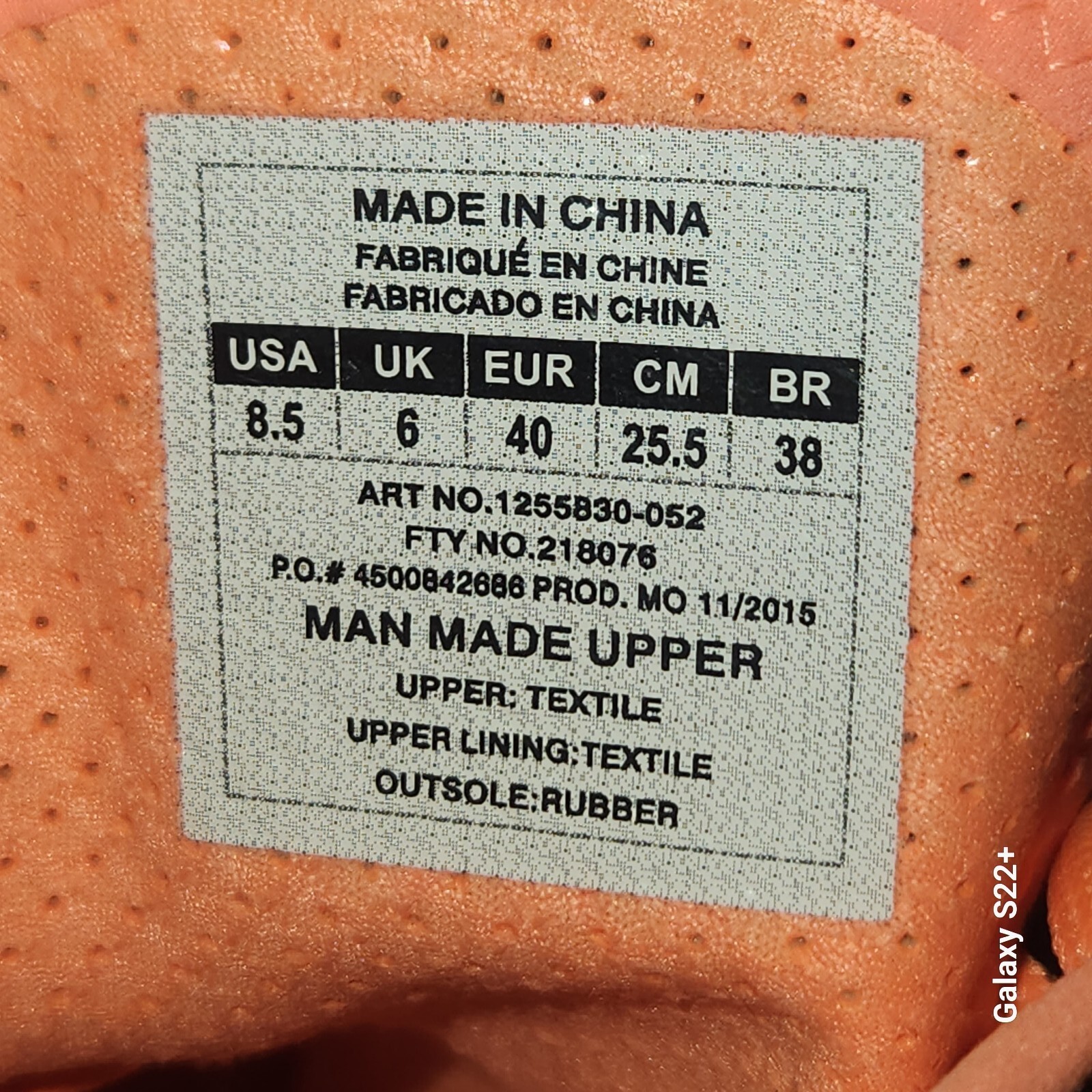 UNDER ARMOUR SPEEDFORM STUDIOLUX WOMEN'S ATHLETIC Sneakers SIZE 8.5 thumbnail 11