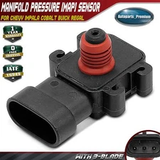 Manifold Pressure (MAP) Sensor for Chevy Impala Cobalt Buick Regal Cadillac STS