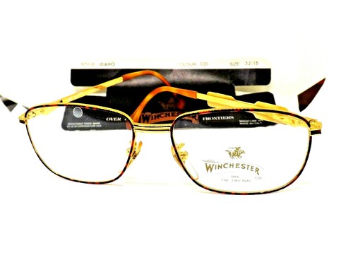 WINCHESTER montatura per occhiali da vista uomo oro metallo vintage anni 90  | eBay