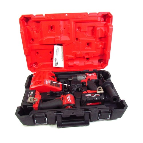 Milwaukee 299722 Cordless Hammer Drill/Impact Driver Kit eBay