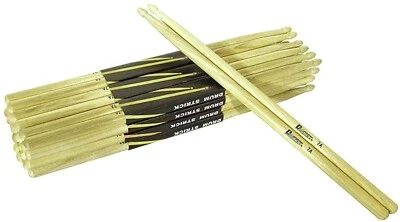 4 Paar DIMAVERY DDS-7A Drumsticks, Ahorn Maple Schlagzeugstöcke Drum-Sticks NEU