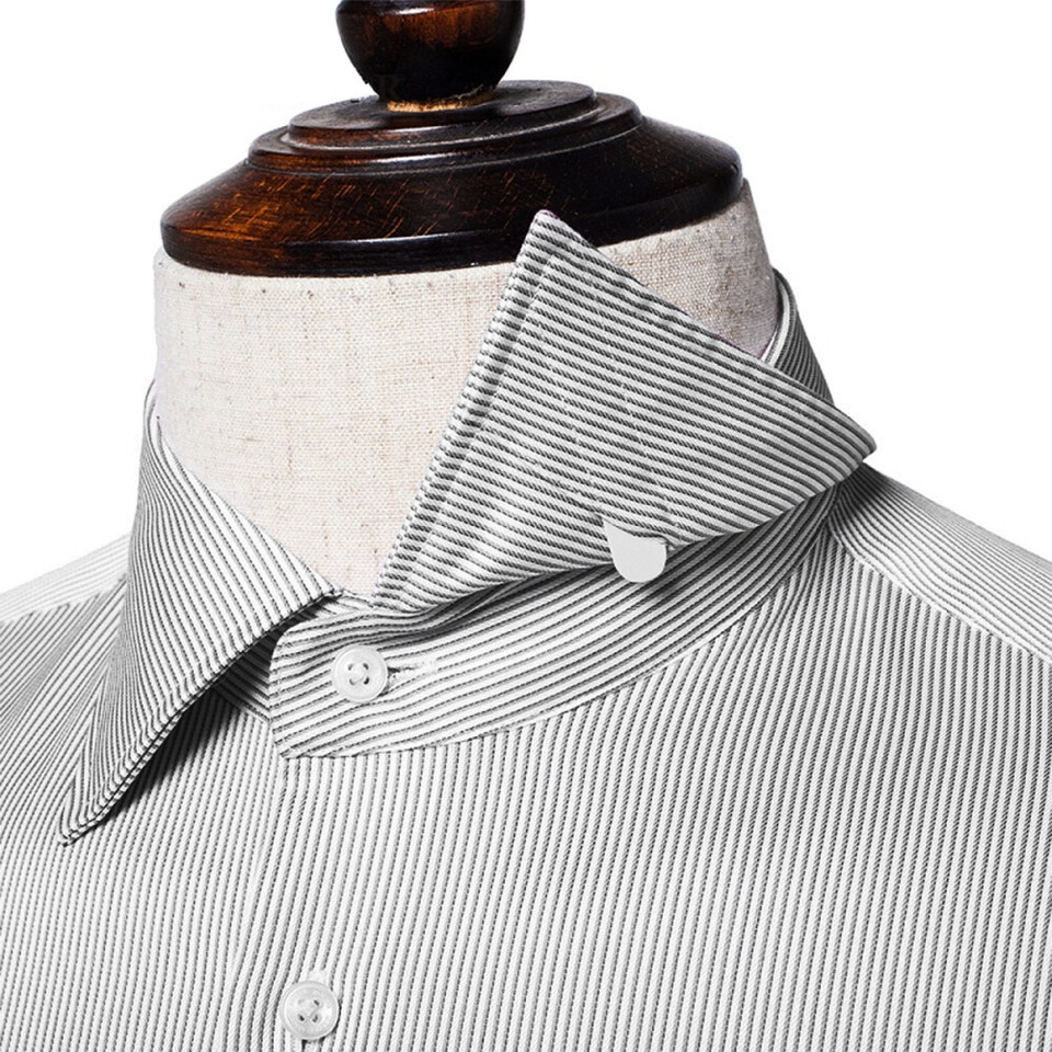 Men's Women's Collar Straightener Shirt Stays Dress Inserts Stiffener eBay