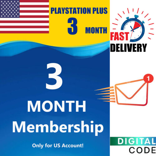 PlayStation Plus Card 90 Days (USA) PSN Key UNITED STATES