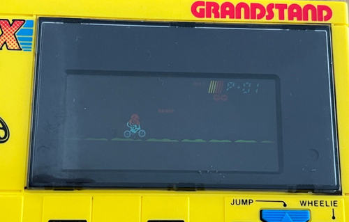 Grandstand BMX Flyer Vintage Game - Dim LCD Backlight -👽👾Retro Gift Idea👾👽 - Bild 6 von 24