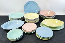 VTGE Taylor, Smith & T LuRay Pastels Dinnerware Plates, Bowls SOLD BY THE PIECE