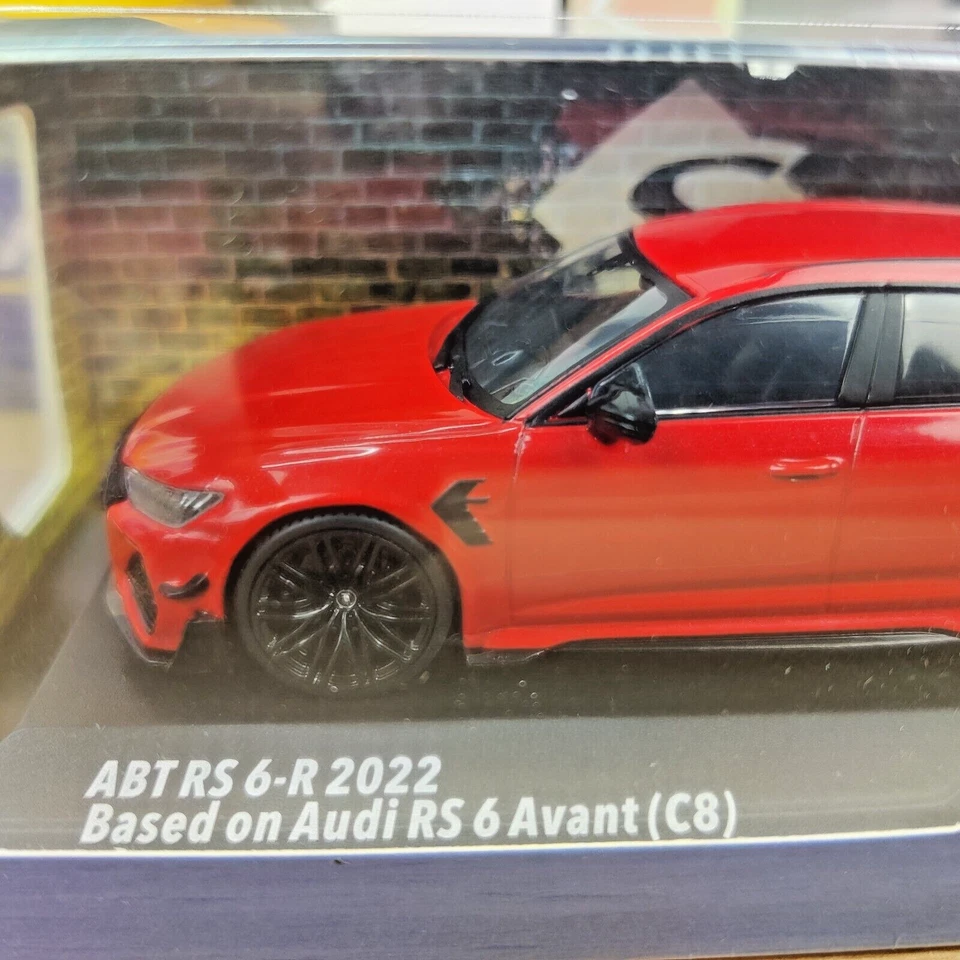 VOITURE SOLIDO AUDI RS6-R ABT MISANO RED 2022  1:43 NEUF BOITE S4310706 - Photo 2/4