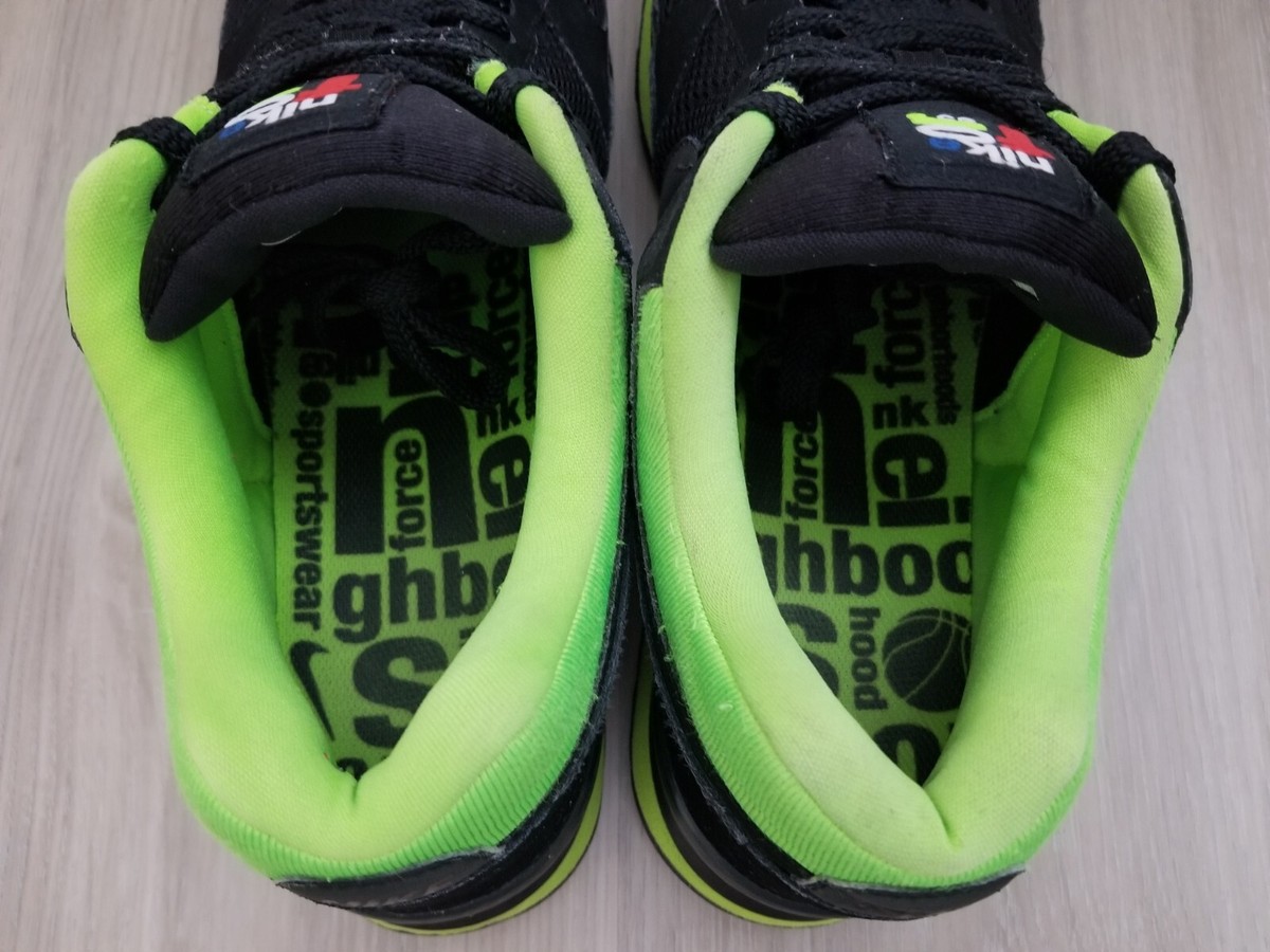 Size 12 - Nike MS78 LE Black Electric Green for sale online 