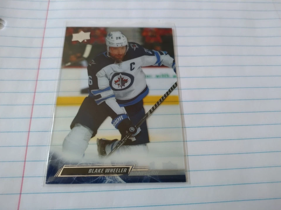 Blake Wheeler Clear Cut 2024 Upper Deck Extended - Image 4 of 4