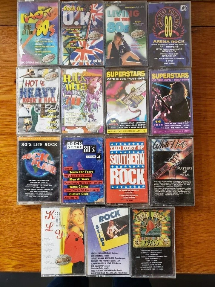 Pop Rock & Roll 29 Cassette Tape Lot Starship Styx Blondie Quiet Riot ELO - Image 2 of 4