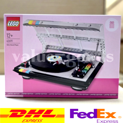 LEGO 40699 Retro Record Player Exclusive New Sealed Limited