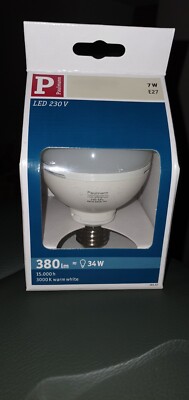4x Paulmann LED Quality Globe G80 7W E27 80mm Warm White 3000K