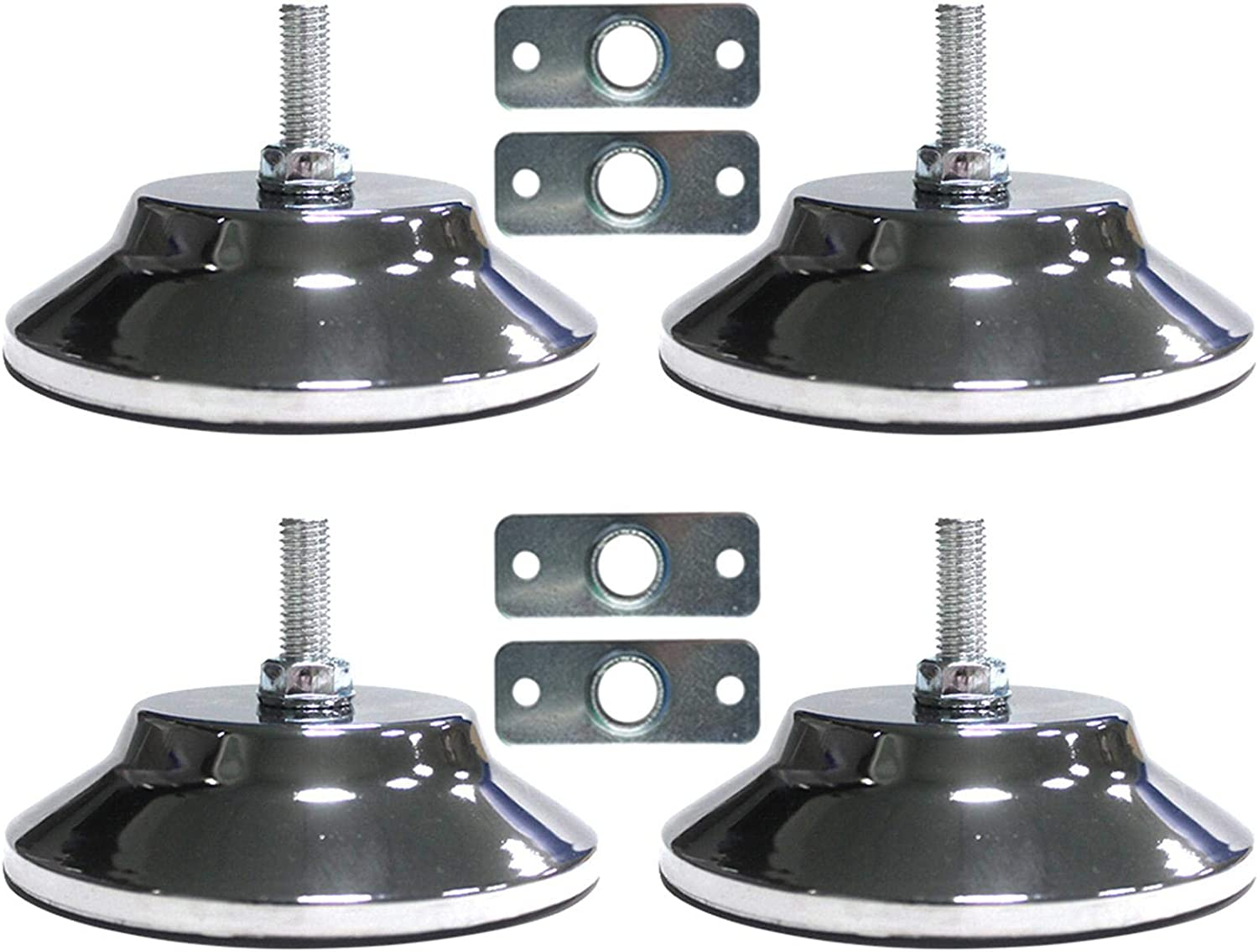 Billiard Table Feet 4 Piece Set Pool Table Leg Levelers Adjustable Height