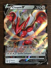 Carte Pokémon Cizayox V 118/189 EB03 Épée & Bouclier Ténèbres Embrasées FR NEUF