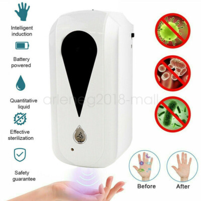 20 Freisprechsensor Seifenspender Flüssig Desinfektionsmittel Sensor Automatik Gel 1000ml