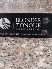 Blonder Tongue CEF-750 Channel Elimination Filter Channel 19