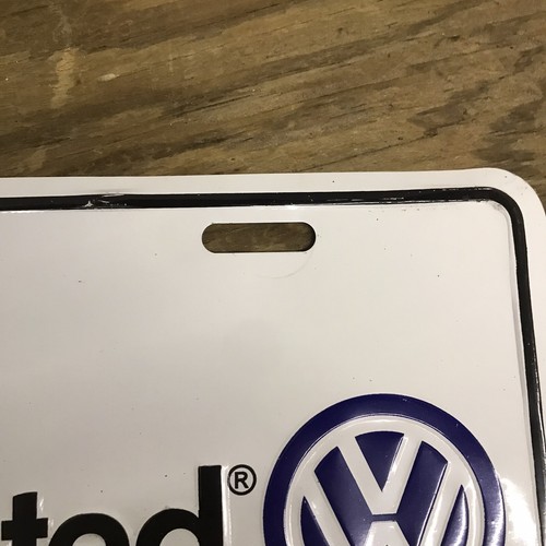 Drivers Wanted Volkswagen Booster Dealer License Plate VW Specialty