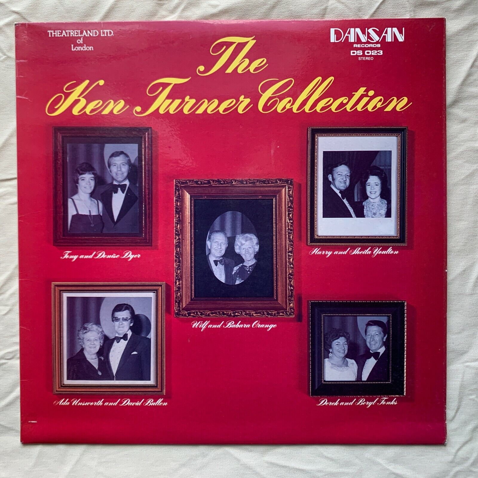 KEN TURNER The Ken Turner Collection 1979 Vinyl LP Dansan DS 023 - VG+