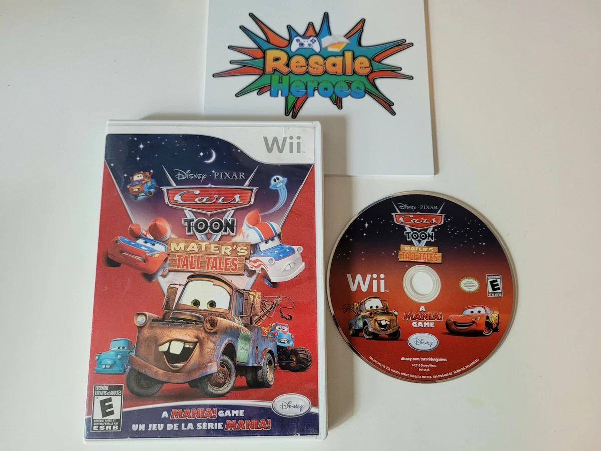 Wii cars toon shop mater's tall tales