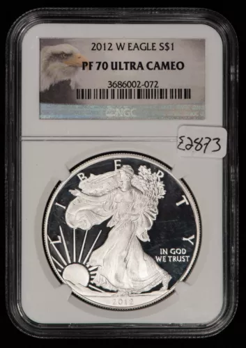 2012-W 1 oz Silver American Eagle - NGC PF 70 UC - SKU-E2873
