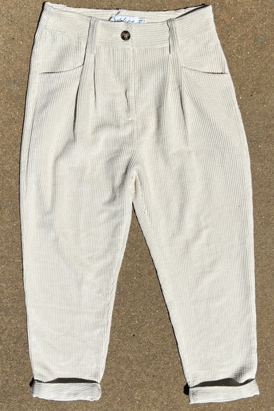 NWT Petal + Pup Talaren Cuffed Corduroy Pants Size 6