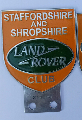 VINTAGE LAND ROVER badge DEFENDER CLASSIC series Staffordshire ...