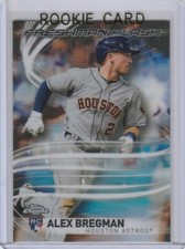 ALEX BREGMAN ROOKIE CARD 2017 Topps Chrome Freshman Flash Astros CHICAGO CUBS