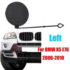 Parachoques delantero izquierdo remolque remolque gancho tapacubos para BMW X5 E70 2006-2010 2007