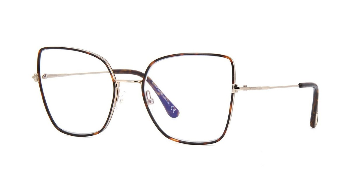 Tom Ford FT 5630-B BLUE BLOCK Dark Havana (052) Eyeglasses