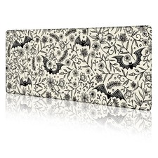 LIMKRIAN Goth Bat Mouse Pad Large Desk Mat, Extra Large Gaming Computer Mouse...