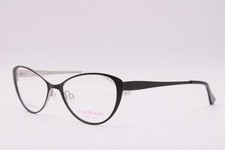 NEW ISAAC MIZRAHI IM30015 BK BLACK GRAY WHITE AUTHENTIC FRAMES EYEGLASSES 52-16