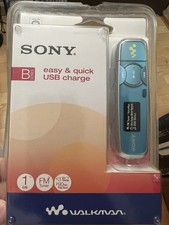 Sony Walkman NWZ-B133FLCC Digital Music Player with FM Tuner USB NEW Blue