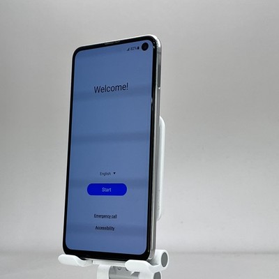 Samsung Galaxy S10e SM-G970U1 128GB Prism White Unlocked W081524