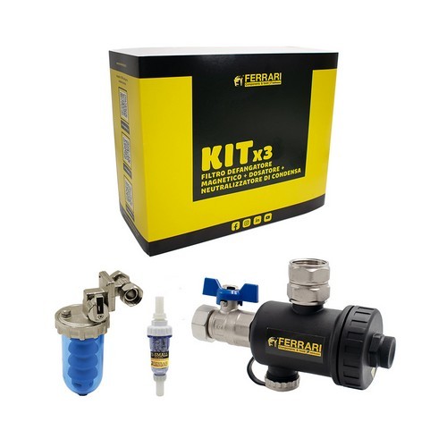 Kit Salva Caldaia MagBlack 6 - Defangatore + Dosatore + Neutralizzatore