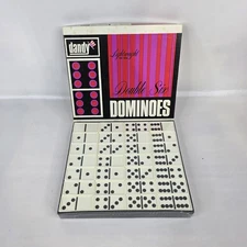 Vtg Dandy Double Six Lightweight Dominoes By Crisloid Brand New Factory Sealed