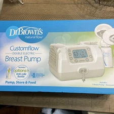 Dr. Brown’s Customflow Double Electric Breast Pump BF100 Brand New Sealed