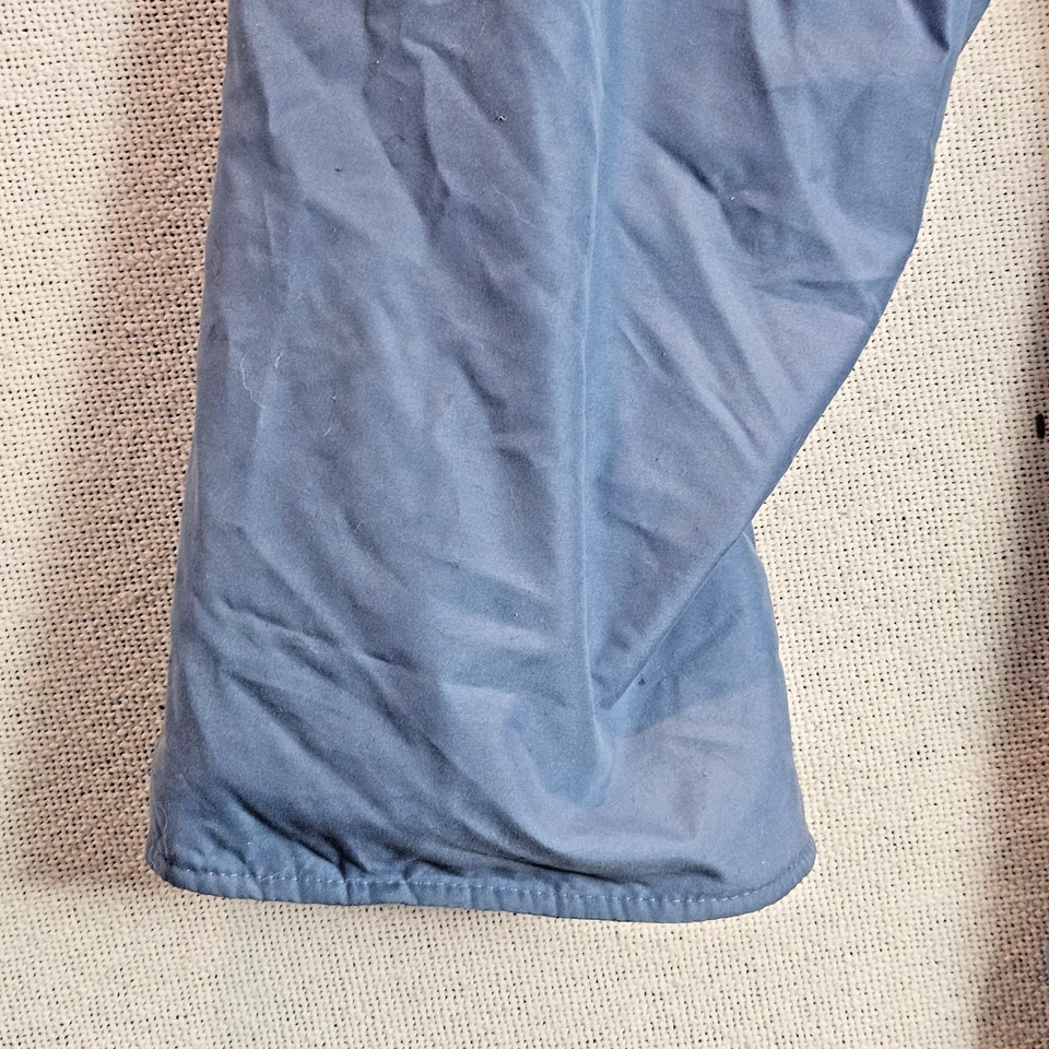 Chaqueta forrada de piel con capucha azul invierno para mujer 3x de Sue Brett Foto 4 de 4