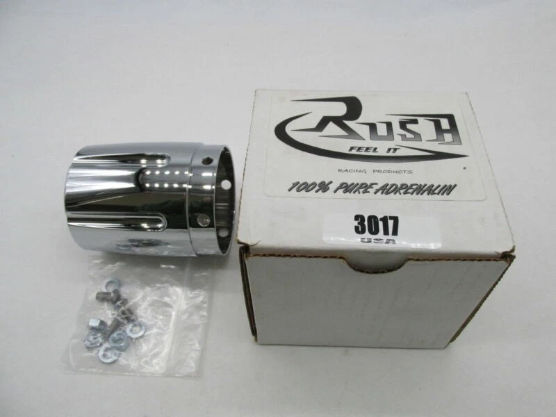 Rush Harley Davidson NOS Chrome Exhaust Tip 2.75" 3017 - Image 2 of 4