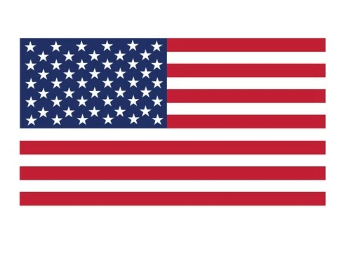 American Flag USA Sticker Vinyl Decal Multiple Sizes window door helmet wall