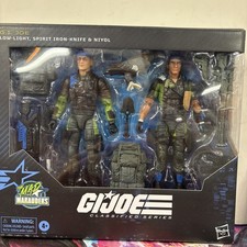 Hasbro G.I. Joe Classified Series  128 Low-Light Spirit Iron-Knife and Niyol